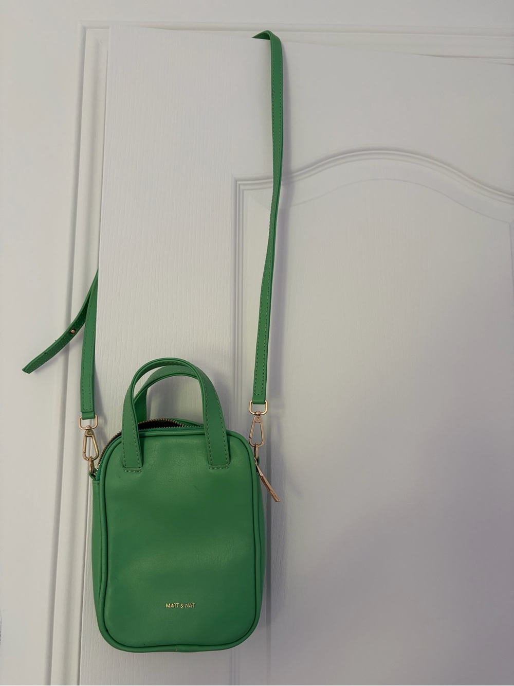 Matt & Nat Emerald Green Crossbody Mini Bag